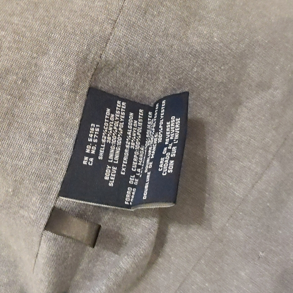 Classic Tommy Hilfiger Double-breasted Trench w/ Hood, Belt,& Pockets sz XS, Tan - Picture 13 of 14